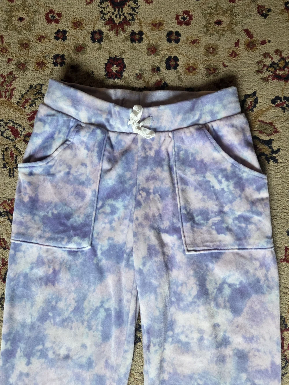 Cat & Jack Purple Tie-Dye Jogger Pants